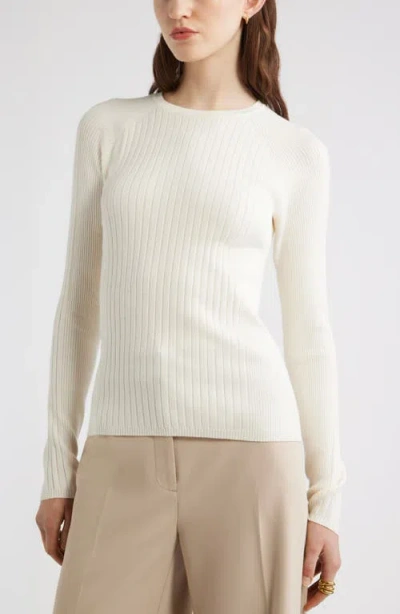 NORDSTROM NORDSTROM RIB WOOL BLEND SWEATER