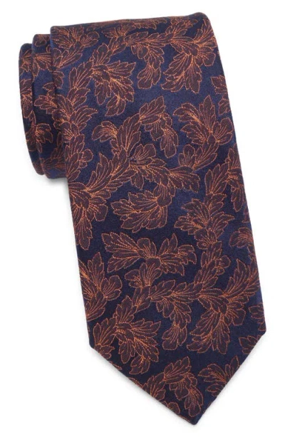 Nordstrom Richin Botanical Silk Tie In Blue