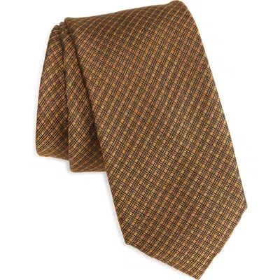 Nordstrom Rodd Silk Tie In Brown