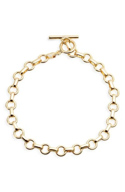 Nordstrom Rolo Chain Link Bracelet In Gold