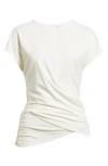 Nordstrom Ruched Top In White