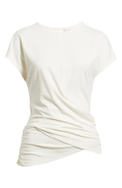 Nordstrom Ruched Top In White