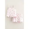 Nordstrom Ruffle Cotton Tank & Shorts Set