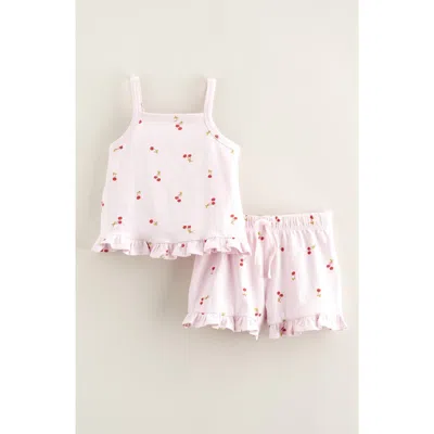 Nordstrom Babies'  Ruffle Cotton Tank & Shorts Set