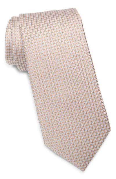 Nordstrom Ruty Micro Silk Tie In Pink