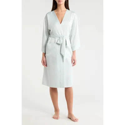 Nordstrom Satin Robe In Blue