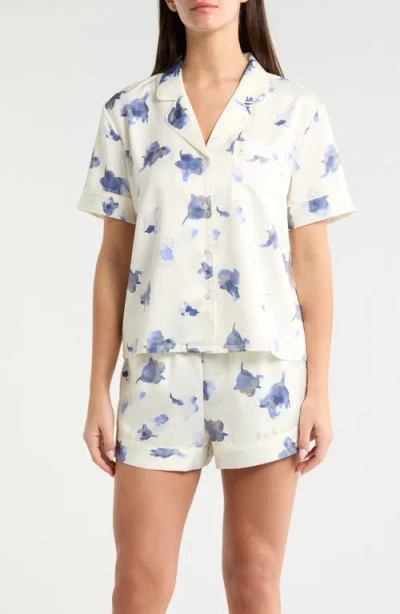 Nordstrom Satin Short Pajamas In Multi
