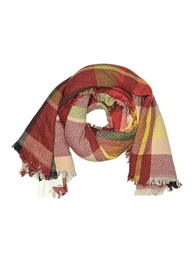 Pre-owned Nordstrom Scarf In Burgundy