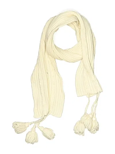 Pre-owned Nordstrom Scarf In Ivory