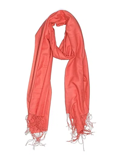 Pre-owned Nordstrom Scarf In Orange