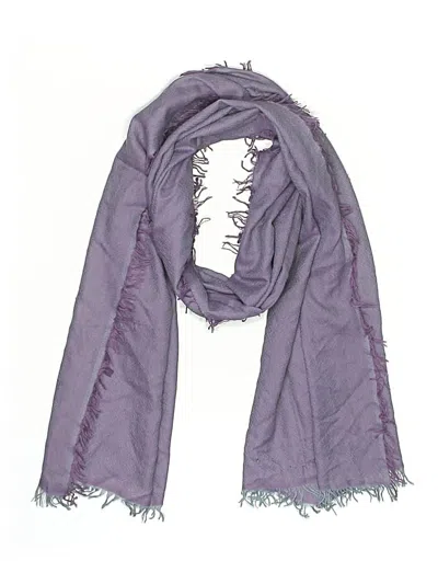 Pre-owned Nordstrom Scarf In Purple