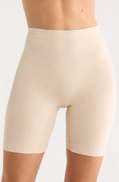 Nordstrom Seamless Comfort Bike Shorts In Neutral
