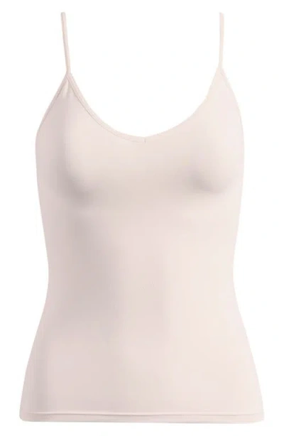 Nordstrom Seamless Cotton Blend Camisole In Neutral