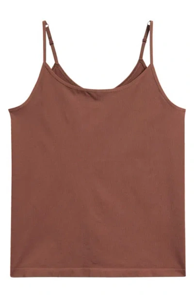 Nordstrom Seamless Layering Camisole In Animal Print