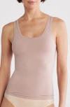 Nordstrom Everyday Invisible Edge Tank In Purple