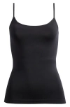 Nordstrom Seamless Smoothing Camisole In Black