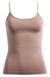 Nordstrom Seamless Smoothing Camisole In Brown Taupe