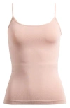 Nordstrom Seamless Smoothing Camisole In Pink Fawn