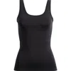 Nordstrom Seamless Smoothing Tank In Black