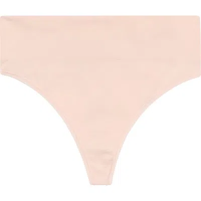Nordstrom Seamless Thong In Pink