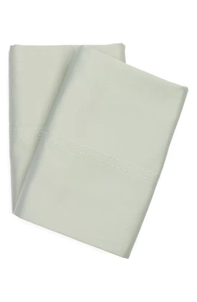 Nordstrom Set Of 2 400 Thread Count Cotton Sateen Pillowcases In White