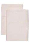 Nordstrom Set Of 2 400 Thread Count Cotton Sateen Pillowcases In Pink Pretty