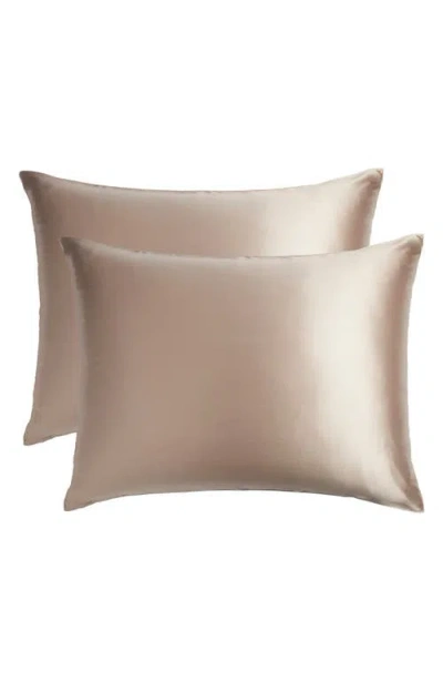 NORDSTROM NORDSTROM SET OF 2 SILK PILLOWCASES