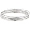 Nordstrom Set Of 5 Mixed Texture Bangle Bracelets