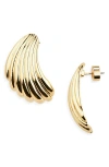 Nordstrom Shell Post Earrings In Gold