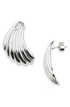 Nordstrom Shell Post Earrings In Metallic