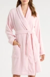 Nordstrom Short Hydro Cotton Terry Robe In Pink