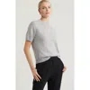 Nordstrom Short Sleeve Cashmere Sweater In Gray