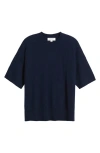 Nordstrom Short Sleeve Cashmere Sweater In Blue