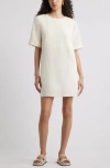 Nordstrom Short Sleeve Shift Dress In White