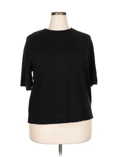 Pre-owned Nordstrom Short Sleeve T-shirt In Black
