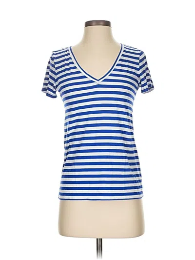 Pre-owned Nordstrom Short Sleeve T-shirt In Blue