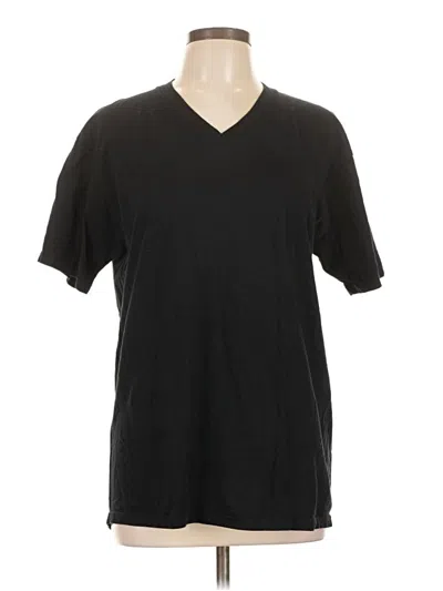 Pre-owned Nordstrom Short Sleeve T-shirt In Black