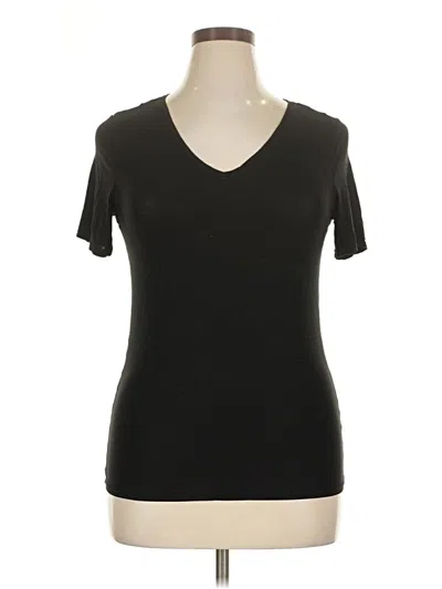 Pre-owned Nordstrom Short Sleeve T-shirt In Black