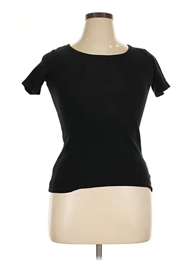 Pre-owned Nordstrom Short Sleeve T-shirt In Black