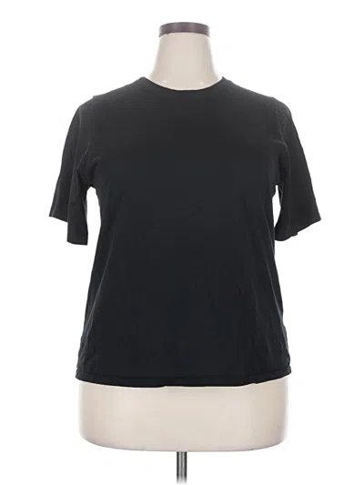 Pre-owned Nordstrom Short Sleeve T-shirt In Black
