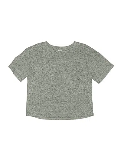 Pre-owned Nordstrom Kids' Short Sleeve T-shirt In Gray