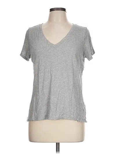 Pre-owned Nordstrom Short Sleeve T-shirt In Gray