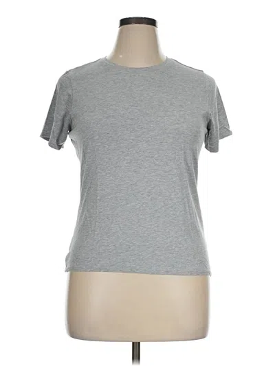 Pre-owned Nordstrom Short Sleeve T-shirt In Gray