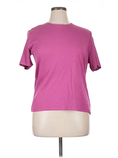 Pre-owned Nordstrom Short Sleeve T-shirt In Pink