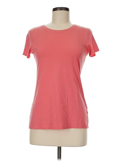 Pre-owned Nordstrom Short Sleeve T-shirt In Pink