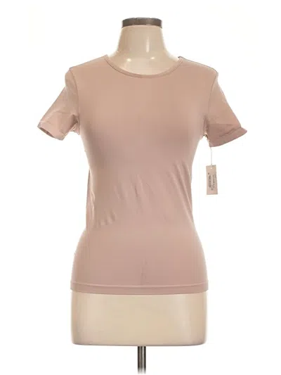 Pre-owned Nordstrom Short Sleeve T-shirt In Tan