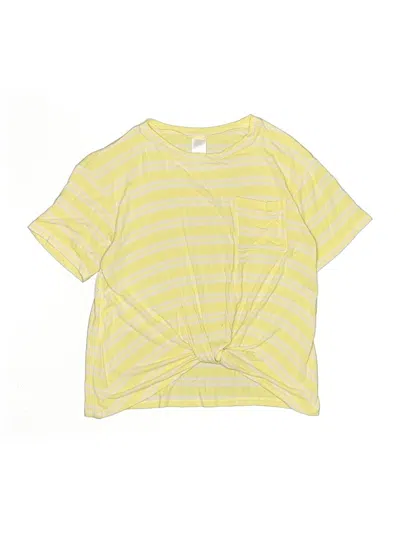 Pre-owned Nordstrom Kids' Short Sleeve T-shirt In Yellow