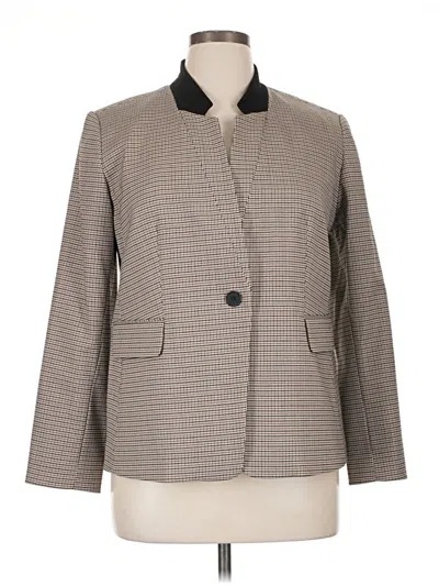 Pre-owned Nordstrom Signature Blazer Jacket In Gray