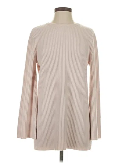 Pre-owned Nordstrom Signature Cashmere Pullover Sweater In Brown