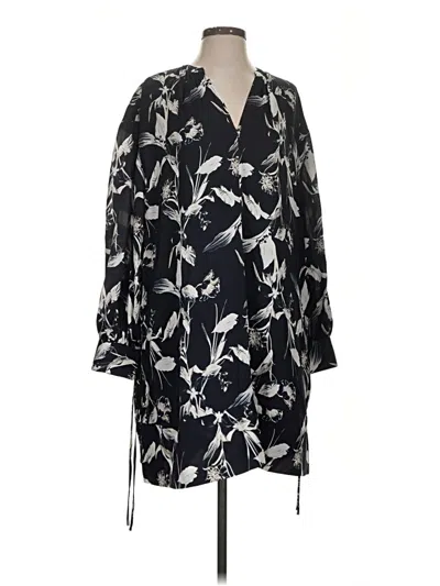 Pre-owned Nordstrom Signature Casual Dress In Black